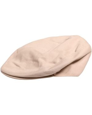 Dolce & Gabbana Cotton Newsboy Cloth Capello Hat - Pink