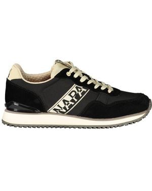 Napapijri Nero Polyester Uomo Trainer - Black