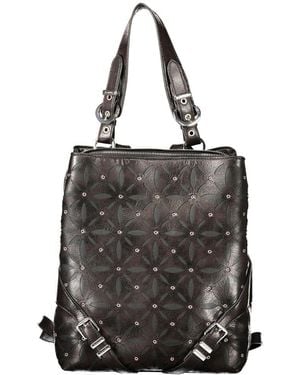 Desigual Black Polyurethane 's Backpack