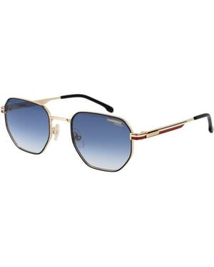 Carrera Gold Metal Sunglasses - Blue
