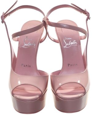 Christian Louboutin Jen Love Alta Baby Pink High Heels
