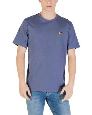 Lyle & Scott Blue Cotton T