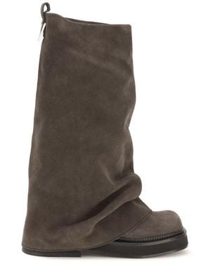 The Attico Robin Boots - Brown