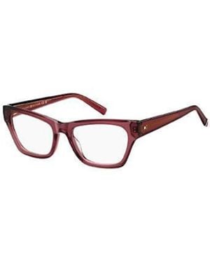 Tommy Hilfiger Burgundy Acetate Glasses (frames) - White