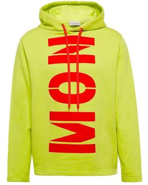 Moncler Genius Logo Hoodie - Green