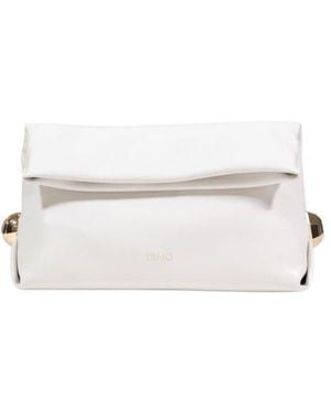 Liu Jo Cream Polyethylene Clutch Bag - White