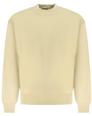BOSS Cotton Sweater - Yellow