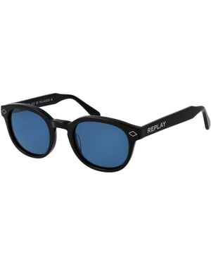Replay Acetate Sunglasses - Blue