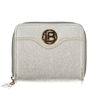 Laura Biagiotti Grigio Polyurethane Wallet - White
