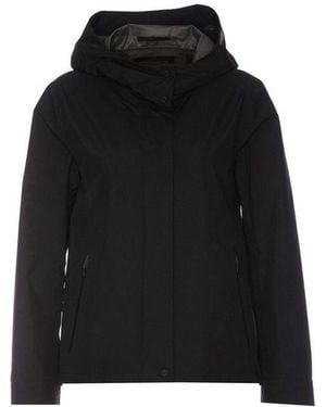 Herno Black Polyester Shell Jacket