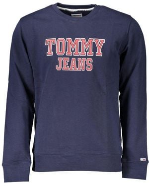 Tommy Hilfiger Blue Cotton Jumper