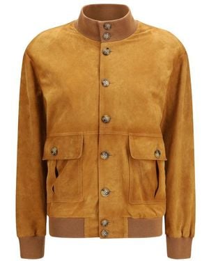Valstar Brown Goatskin Bomber