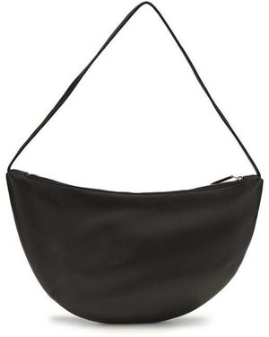The Row Izzy Small Shoulder Bag - Black