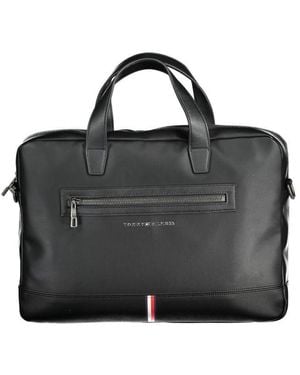 Tommy Hilfiger Black Polyethylene Handbag