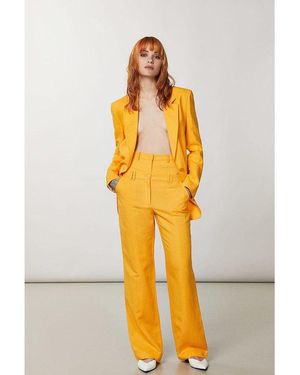Patrizia Pepe Viscose Casual Trousers - Metallic