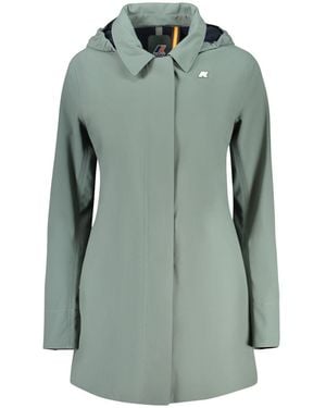 K-Way Verde Poliestere Donna Giacca - S - Green