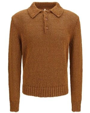 sunflower Brown Cotton Polo Shirt