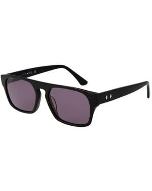 Web Black Acetate Sunglasses
