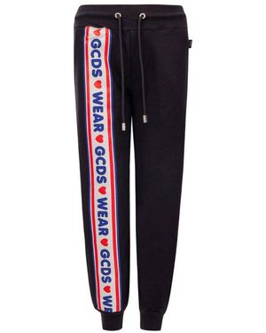 Gcds Wear Joggers Tape Detail - Blue