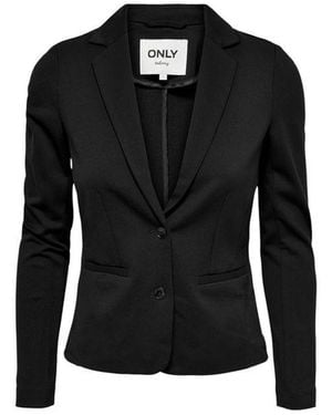 ONLY Black Viscose Blazer