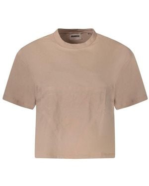 Guess Pink Cotton 's T - Natural