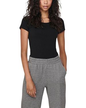 ONLY Black Cotton T