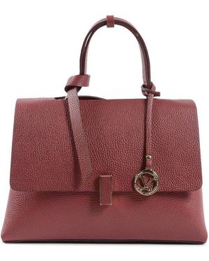 19V69 Italia by Versace Leather Handbag - Red