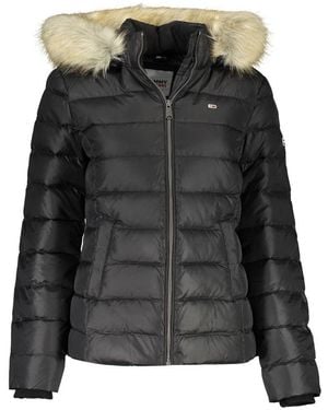 Tommy Hilfiger Black Polyester Jacket