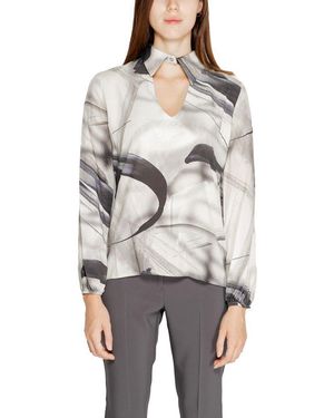 Rinascimento Grey Viscose Blouse