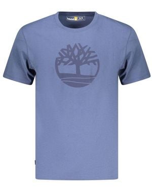 Timberland Blue Organic Cotton Men T