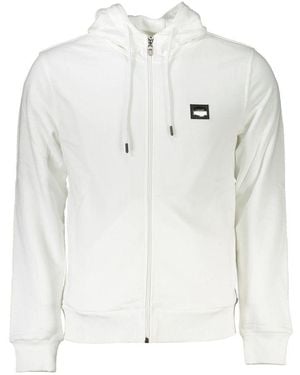 Roberto Cavalli Cotton Hooded Jumper - White
