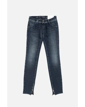 Gas Blue Cotton Jeans Denim