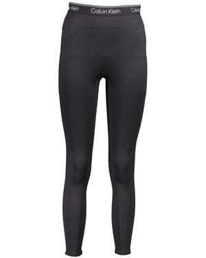 Calvin Klein Black Polyester Legging