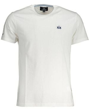 La Martina Cotton T-Shirt - White