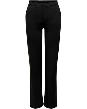 Jacqueline De Yong Black Elastane Jeans & Pant