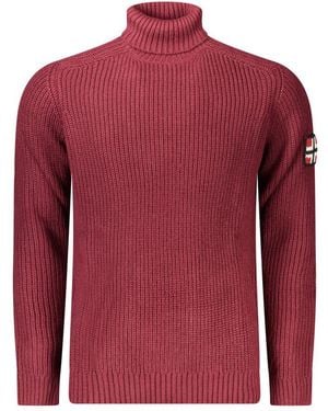 Norway 1963 Rosso Acrylic Sweater - Red