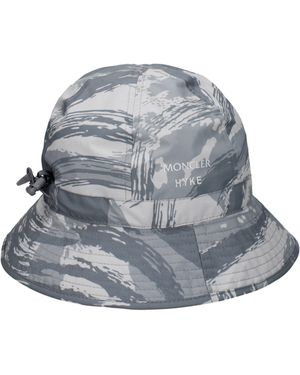 Moncler Grey Polyester Bucket Hat