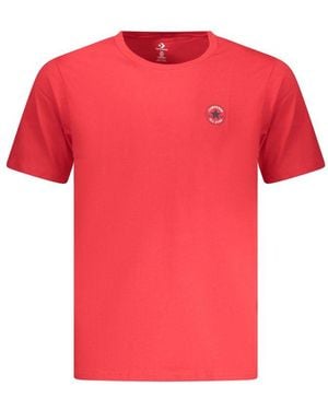 Converse Rosso Cotton Men T - Red