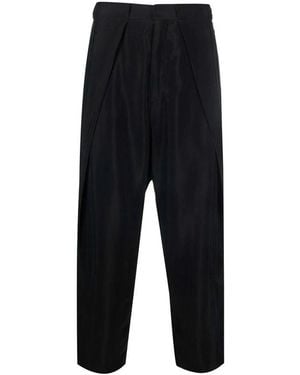Balmain Cropped Pants - Black