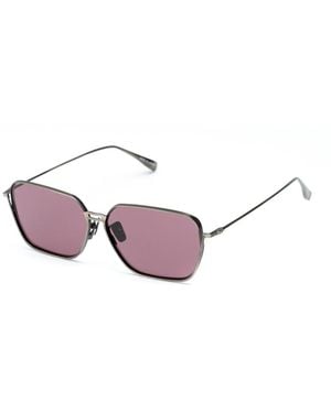 Belstaff Gray Stainless Steel Sunglasses - Purple