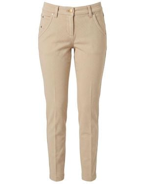 Jacob Cohen Cotton Pant - Natural