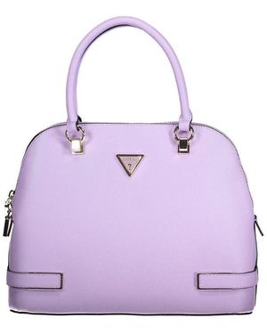 Guess Purple Polyethylene Handbag