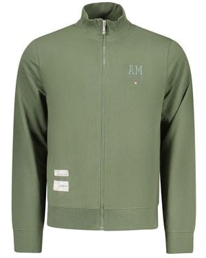 Accademia Militare Verde Cotton Men Sweatshirt - Green