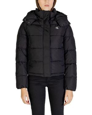 Calvin Klein Recycled Polyester Jackets & Coat - Black