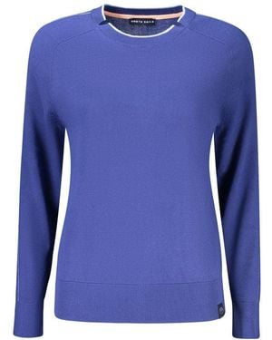 North Sails Blue Viscose 's Jumper