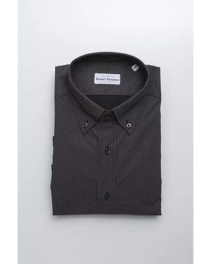 Robert Friedman Cotton Shirt - Black