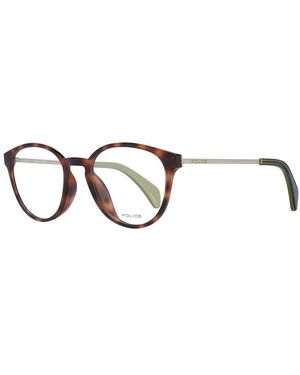 Police Brown Metal & Plastic Glasses (frames)
