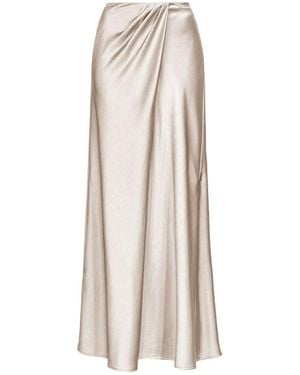 Pinko Polyester Skirt - Natural