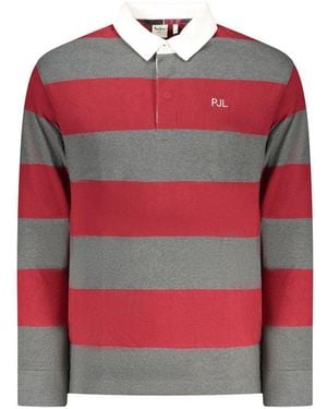Pepe Jeans Rosso Cotton Mens Polo Shirt - Red