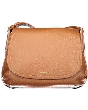 Coccinelle Brown Leather Handbag